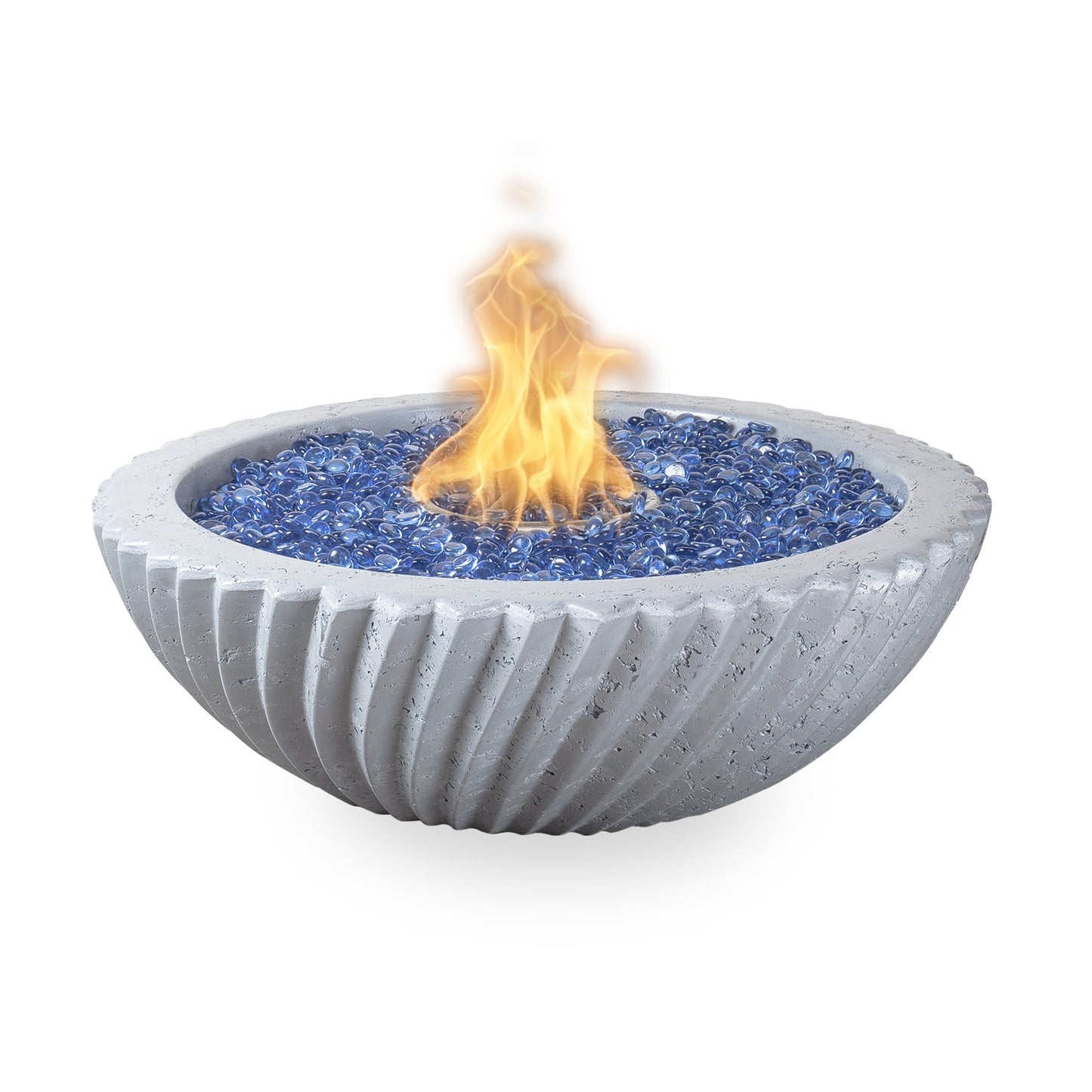 Sedona 2.0 Concrete Fire Bowl - Free Cover by The Outdoor Plus