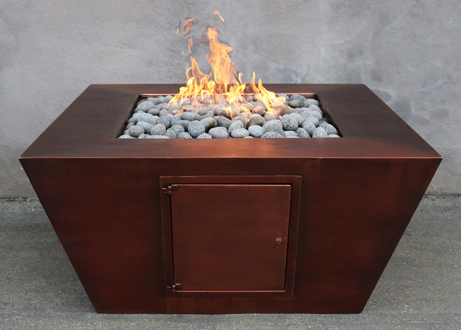 The Outdoor Plus Amere Copper Fire Pit + Free Cover - The Fire Pit Collection