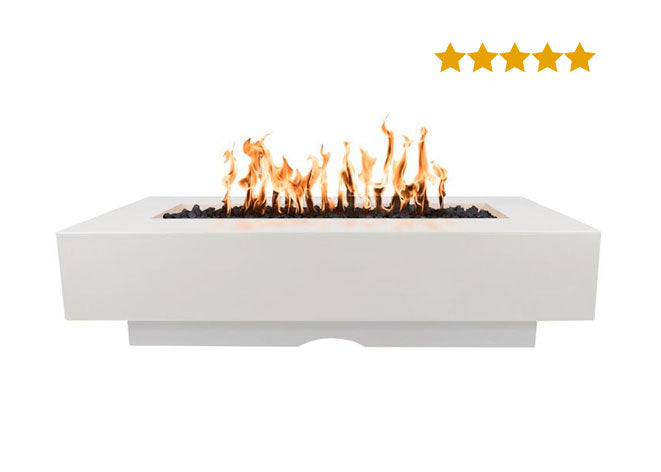 Del Mar Concrete Fire Pit - Free Cover ✓ [The Outdoor Plus]