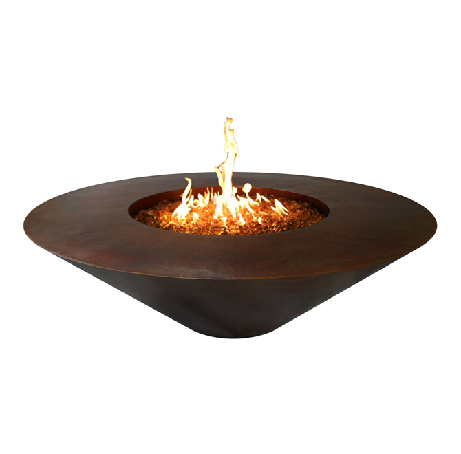 The Outdoor Plus Cazo Copper Fire Pit + Free Cover - The Fire Pit Collection