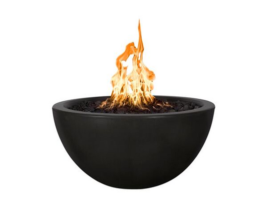 The Outdoor Plus Luna Concrete Fire Pit + Free Cover - The Fire Pit Collection