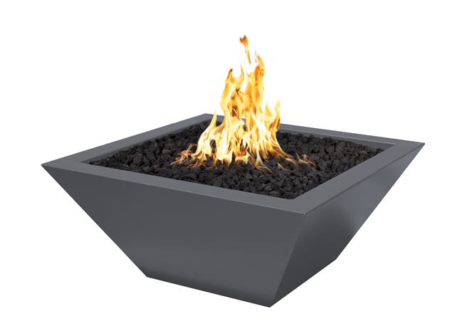 The Outdoor Plus Maya Powder Coated Fire Pit + Free Cover - The Fire Pit Collection