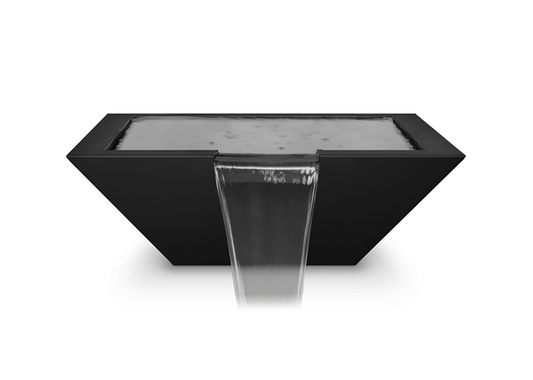The Outdoor Plus Maya Powdercoated Steel Water Bowl + Free Cover - The Fire Pit Collection