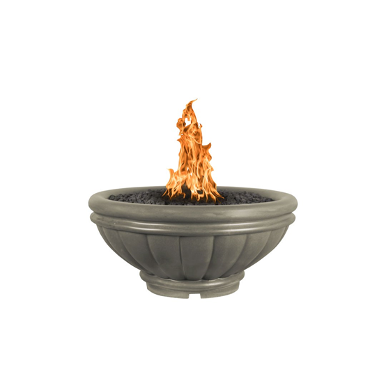 The Outdoor Plus Roma Concrete Fire Bowl + Free Cover - The Fire Pit Collection