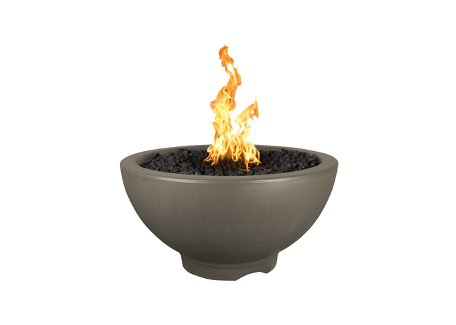 The Outdoor Plus Sonoma Concrete Fire Pit + Free Cover - The Fire Pit Collection
