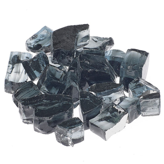 Modern Flames Smoke Black Glacier Crystals - Medium (5 Lb Bag)