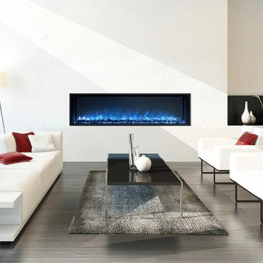 Modern Flames 60" Landscape Fullview 2 Built-In (11.5" Deep - 60" X 15" Viewing)
