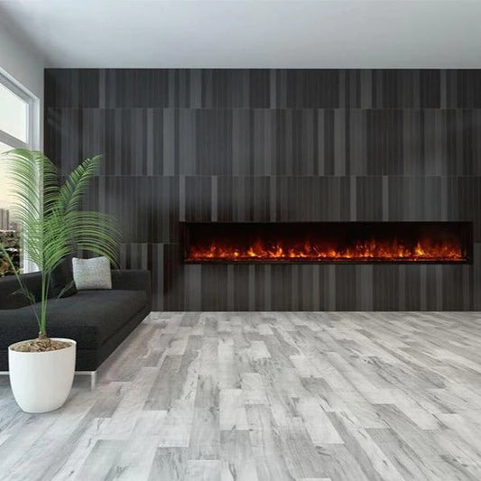 Modern Flames 100" Landscape Fullview 2 Built-in (11.5" deep - 100" x 15" viewing)