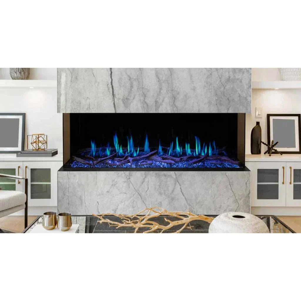 Modern Flames Orion 52" Slim Heliovision Fireplace (6" Deep - 15" Viewing)