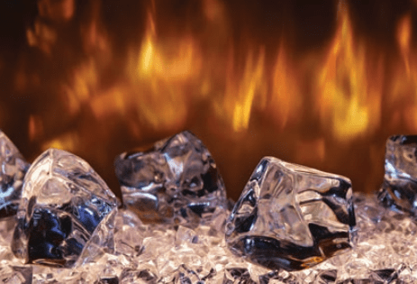 Modern Flames Diamond Glacier Crystals - Medium (3.5 Lb Bag)