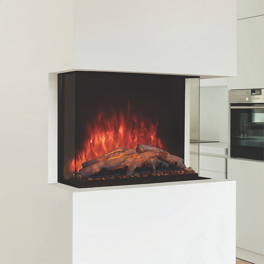 Modern Flames 36" Sedona Pro Multi Built-in Electric Fireplace (12.5" deep - 36" x 26" viewing)